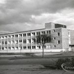 The Civic Centre, Dagenham, showing new extension, 31 January 1965