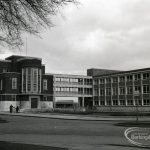 The Civic Centre, Dagenham, and new extension, 31 January 1965