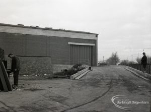Dagenham Council salvage, showing exterior of the new salvage plant, 9 February 1965