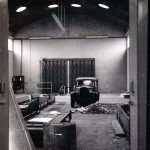 Dagenham Council salvage, showing unfurnished interior of the new salvage plant, 9 February 1965