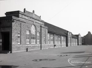 Charlecote School, Dagenham, showing the west side, 1965