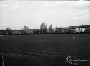Wantz Sewer Environment scheme showing existing site where Wantz Sewer is to go, showing panoramic view of field looking north-east, 1965