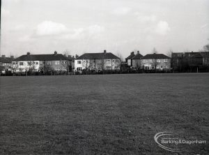 Wantz Sewer Environment scheme showing existing site where Wantz Sewer is to go, showing panoramic view of field looking east, 1965