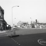 Dagenham highways showing High Road, Chadwell Heath at junction with Whalebone Lane South, 1965