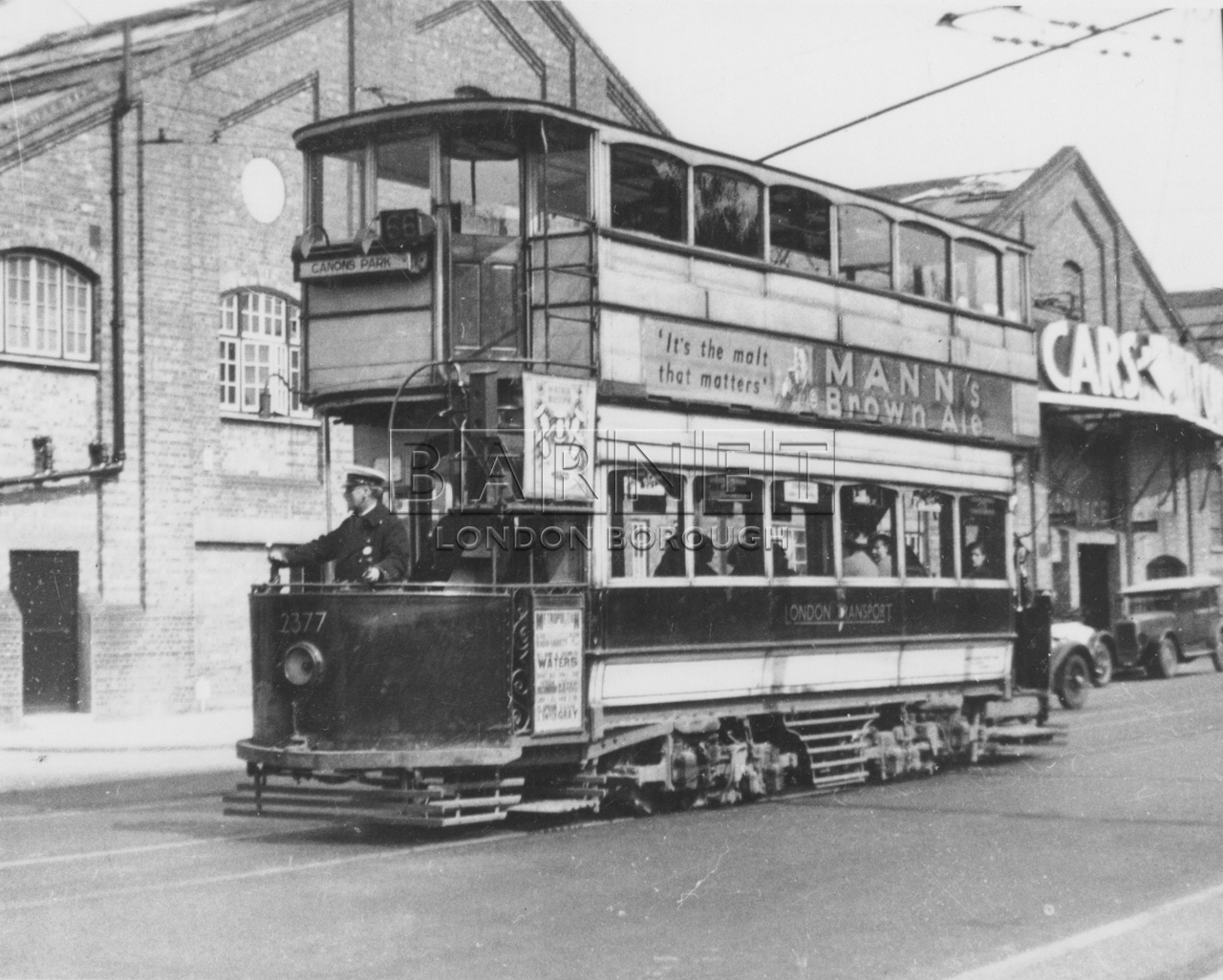 Colindale Tram Depot