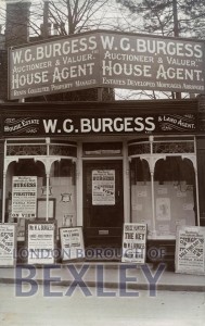PCD_1094 W G Burgess, Estate Agent, Sidcup c.1914