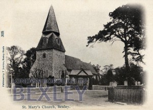 PCD_1124 St Mary’s Church, Bexley c.1910