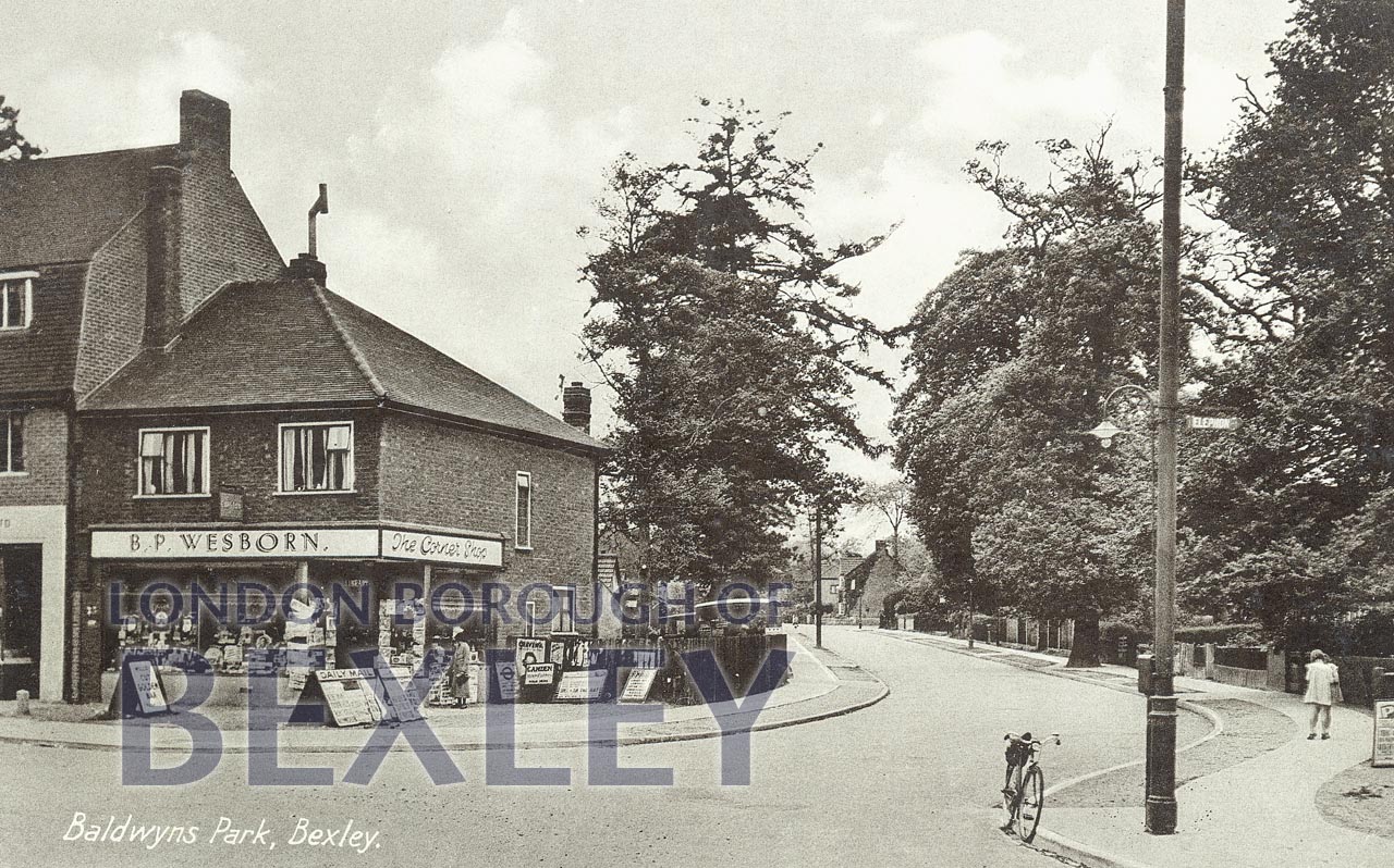 PCD_124 Baldwyn's Park, Bexley c.1940 Bexley Borough PhotosBexley Borough Photos