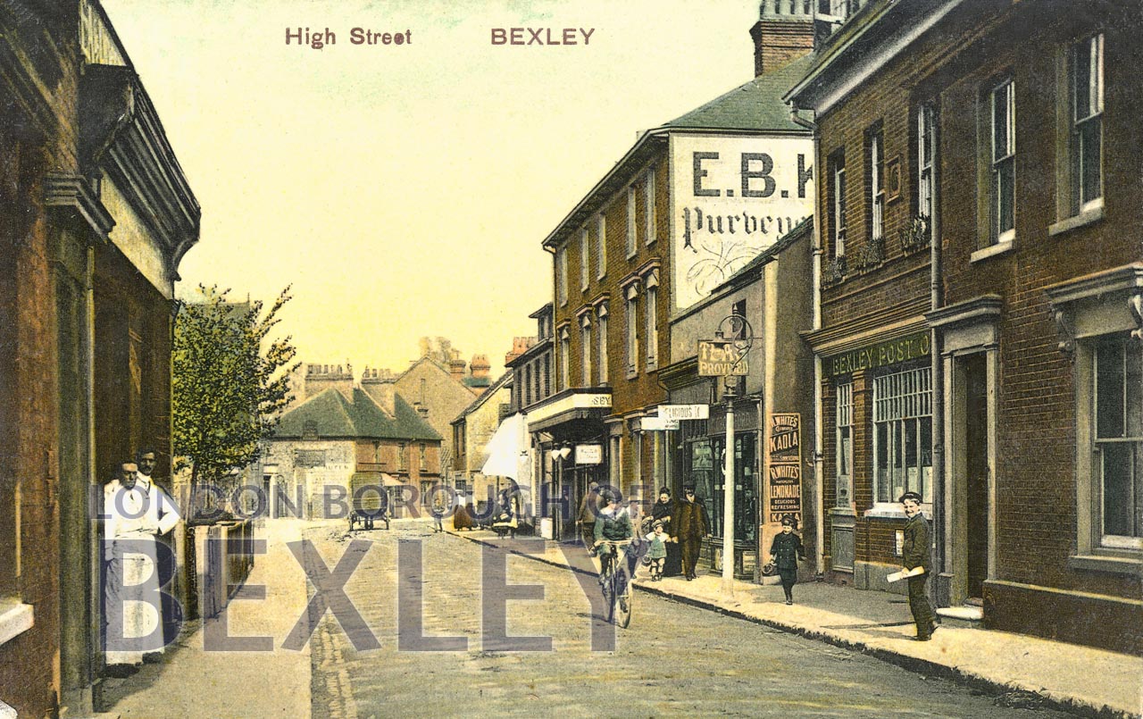 Pcd 136 high street bexley 1907 bexley borough photosbexley borough