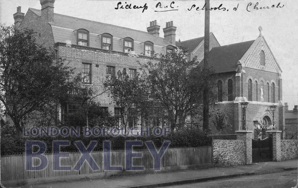 Sidcup R C Schools and Church c.1910