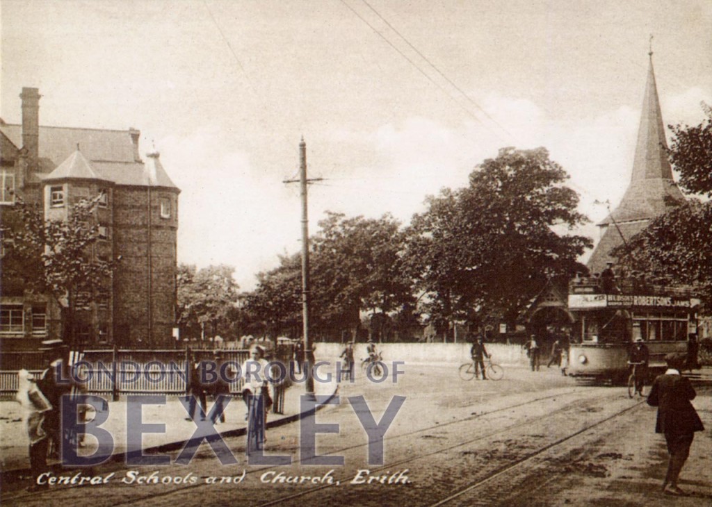 Central Schools and Church, Erith c.1914