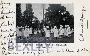 PCD_1491 Maypole Dance, Sidcup Vicarage 1904