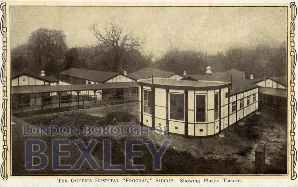 PCD_1685 Queen's Hospital 'Frognal', Sidcup. 1917 Bexley Borough