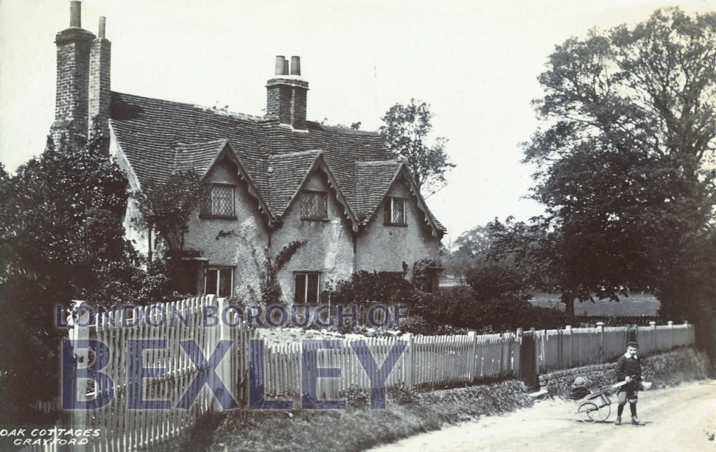 PCD_1783 Oak Cottages, Crayford c.1910 Bexley Borough PhotosBexley Borough Photos