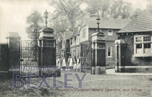 PCD_1827 Entrance to Childrens’ Homes, Lamorbey, near Sidcup 1913