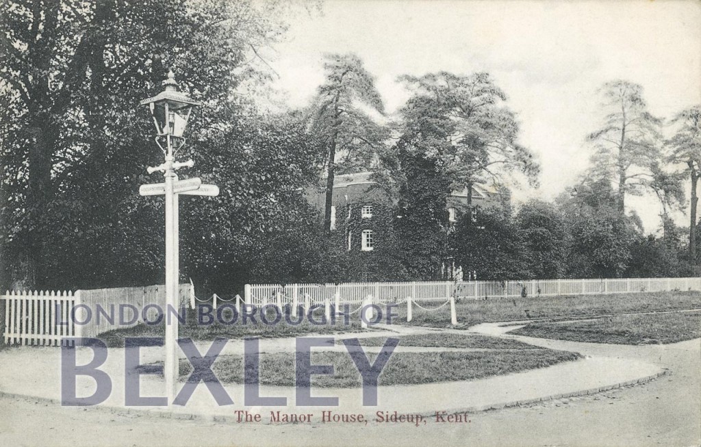 PCD_1843 The Manor House, Sidcup, Kent c.1910 Bexley Borough