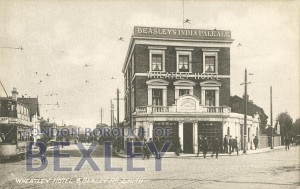 PCD_1983 Wheatley Hotel & Bexley Rd, Erith c.1915
