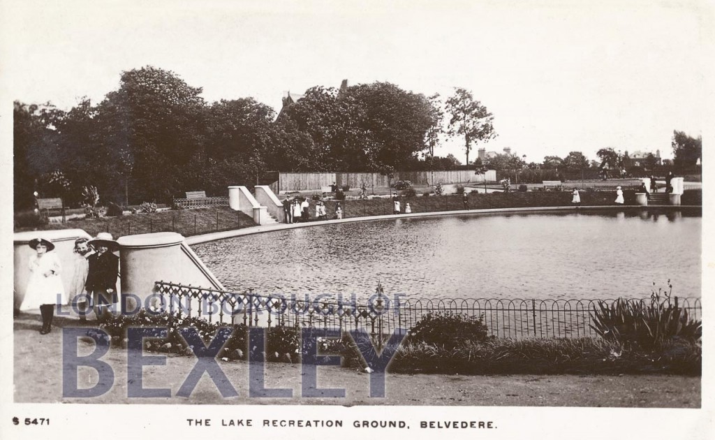 The Lake, Recreation Ground, Belvedere c.1910