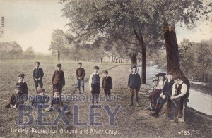 PCD_2069 Bexley Recreation Ground and River Cray. c.1911