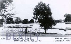 PCD_2142 Boating Lake, Danson Park, Welling c.1960