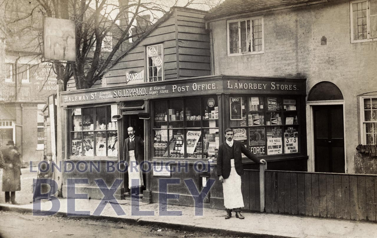 PCD_2194 The Post Office, Halfway Street, Sidcup c.1910 Bexley