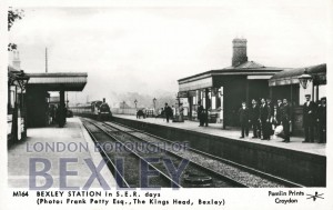 PCD_2210 Bexley Station in S E R days c.1920