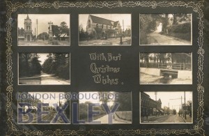 PCD_263 Bexleyheath ‘With Best Christmas Wishes’ 1914