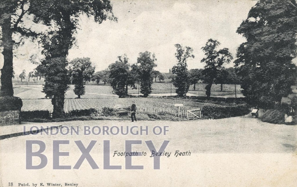 Footpath to Bexley Heath c.1910
