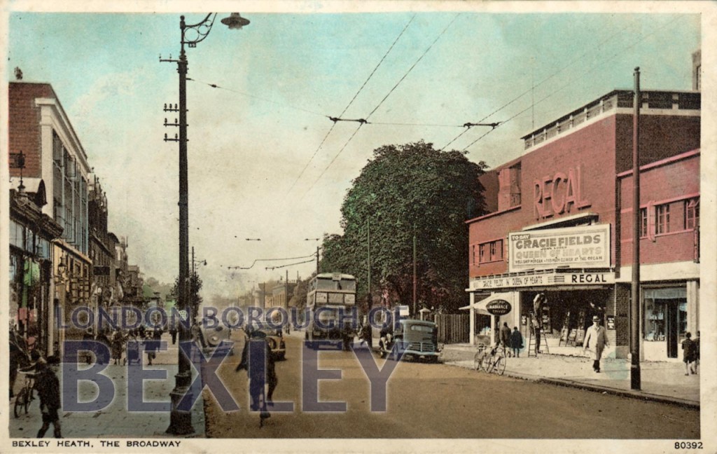 Pcd285 Bexley Heath The Broadway 1947 Bexley Borough Photosbexley