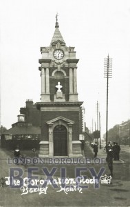 PCD_305 The Coronation Clock, Bexley Heath 1915