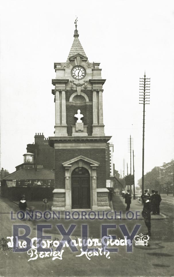 The Coronation Clock, Bexley Heath 1915