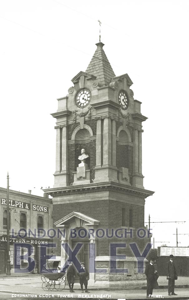 Coronation Clock Tower, Bexleyheath c.1915