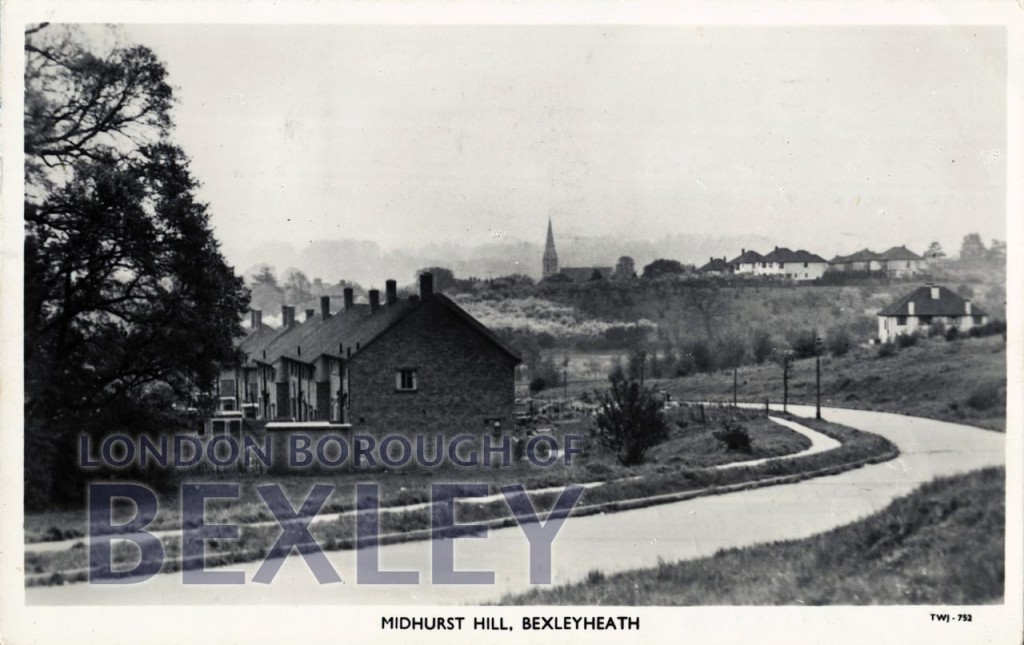 PCD_378 Midhurst Hill, Bexleyheath 1952 Bexley Borough PhotosBexley