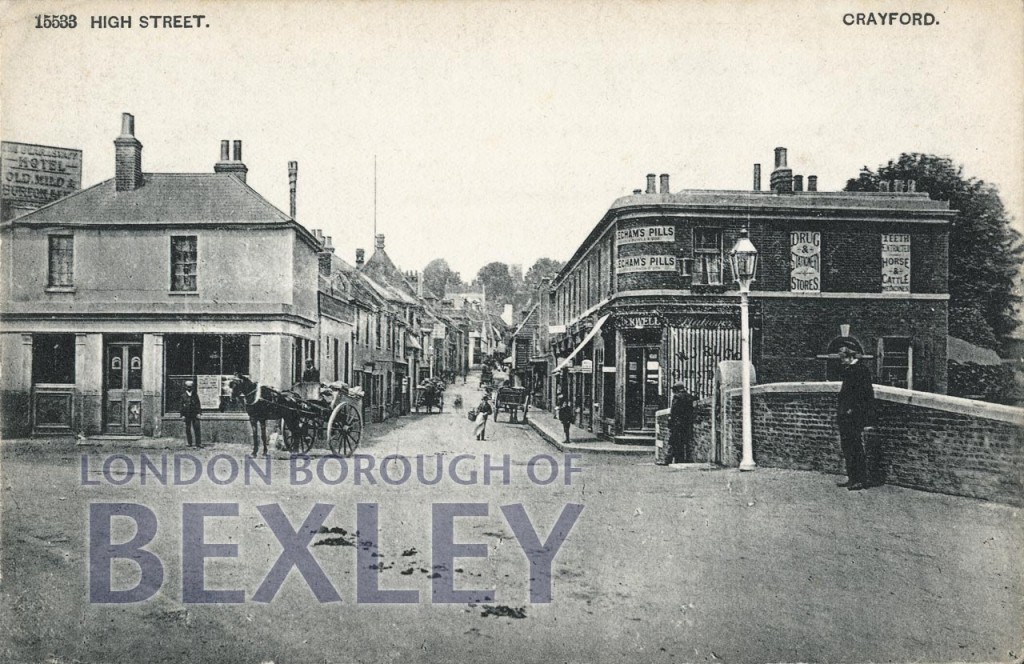 PCD_451 High Street, Crayford 1907 Bexley Borough PhotosBexley