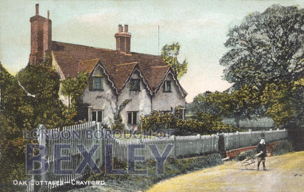 PCD_479 Oak Cottages, Crayford 1906 Bexley Borough PhotosBexley