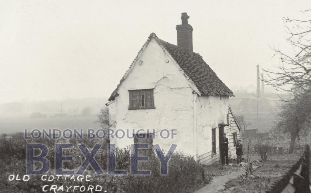 PCD_483 Old Cottage, Crayford c.1900 Bexley Borough PhotosBexley