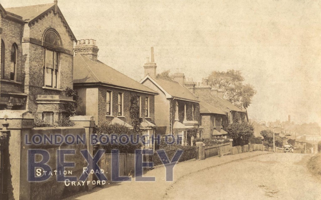 PCD_491 Station Road, Crayford 1915 Bexley Borough PhotosBexley