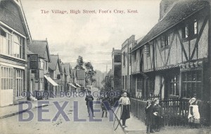 PCD_586 The Village, High Street, Foot’s Cray, Kent c.1910