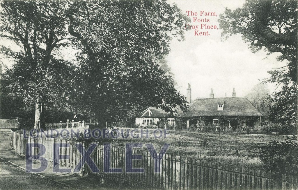The Lodge and Farm, Foots Cray Place, Kent 1914