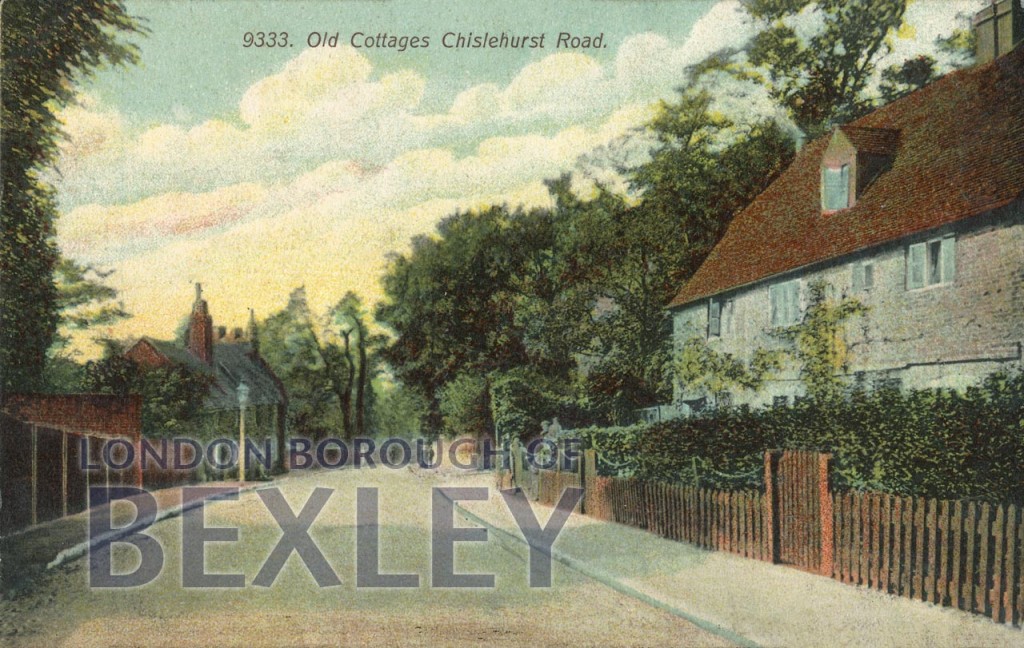PCD_684 Old Cottages, Chislehurst Road c.1908 Bexley Borough