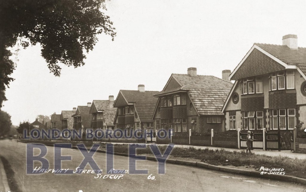 PCD_787 Halfway Street Road, Sidcup 1937 Bexley Borough PhotosBexley