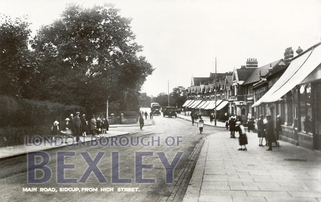 PCD_859 Main Road, Sidcup, from High Street 1935 Bexley Borough
