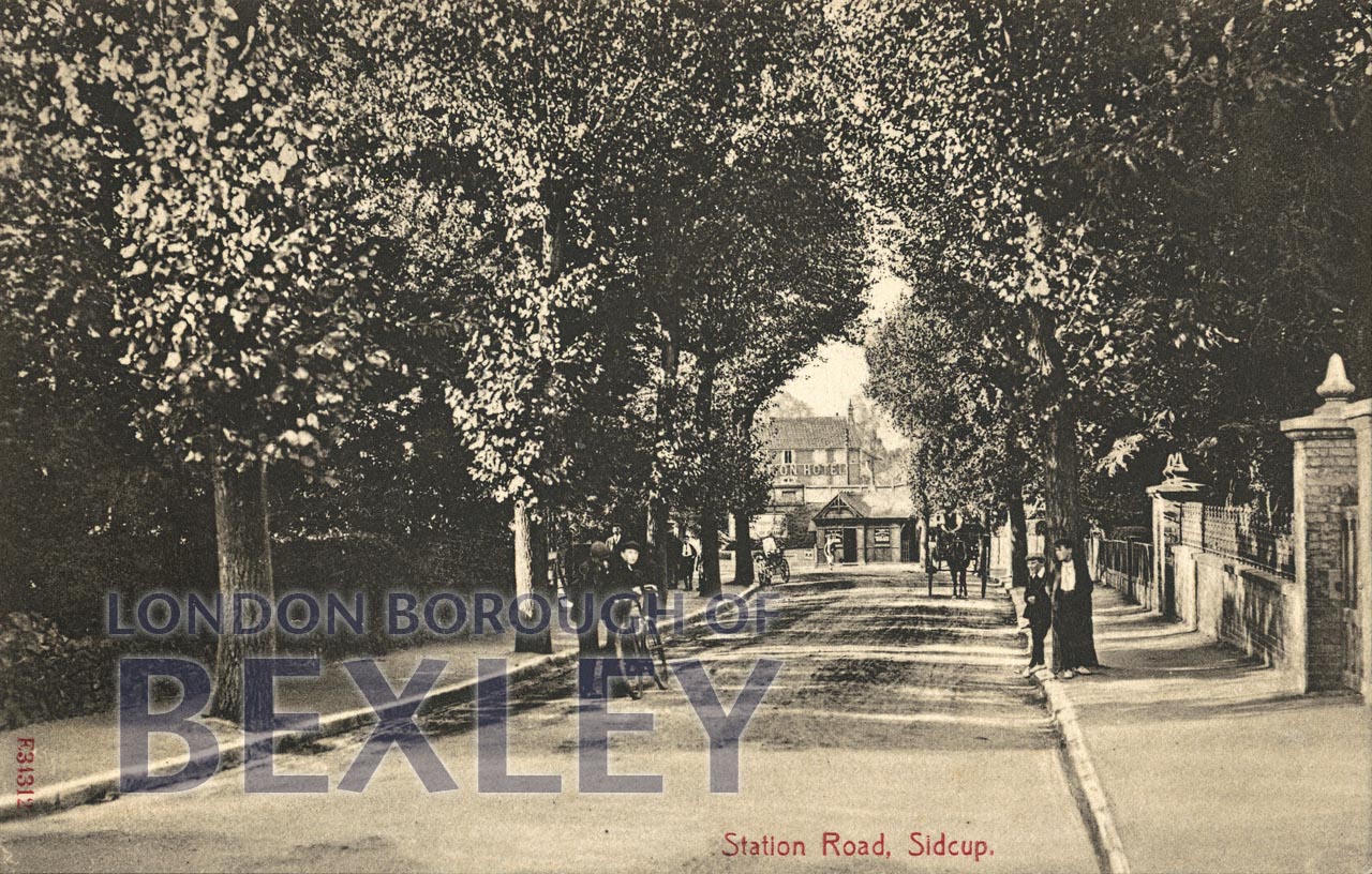 PCD_929 Station Road, Sidcup c.1920 Bexley Borough PhotosBexley