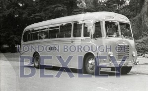 PHBOS_2_1050 Margo’s coach, Bexleyheath 1953
