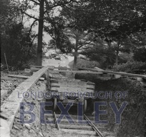 PHBOS_2_1055 Building railway through Barnehurst woods 1893