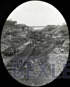 PHBOS_2_1057 Railway cutting Barnehurst 1893