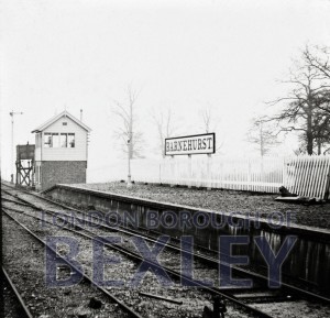 PHBOS_2_1060 Barnehurst railway platform, Barnehurst 1895