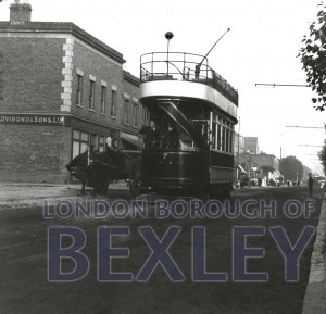 PHBOS_2_1067 Tram on trial. Broadway, Bexleyheath 1903
