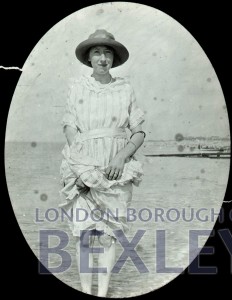 PHBOS_2_1185 Violet McCarthy at Thorpe Bay 1919