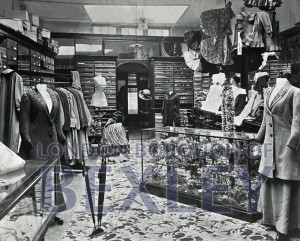 PHBOS_2_128 Hides interior of shop, Broadway, Bexleyheath  c1950